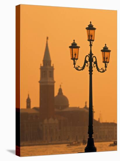 San Giorgio Maggiore, Grand Canal at Sunset, Venice, Italy-Jon Arnold-Premier Image Canvas