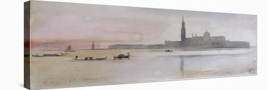 San Giorgio Maggiore, Venice, 1865-Edward Lear-Premier Image Canvas