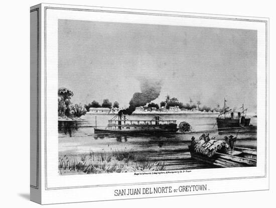 San Juan Del Norte (Greytow), California, 19th Century-Nagel & Schwartz-Premier Image Canvas