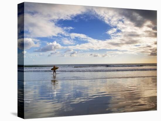 San Juan Del Sur, Playa Madera, Surfer, Nicaragua-Jane Sweeney-Premier Image Canvas