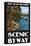 San Juan Islands Scenic Byway, Washington - Official Logo-Lantern Press-Stretched Canvas