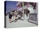 San Pedro Main Street, Ambergris Cay, Belize, Central America-Upperhall-Premier Image Canvas