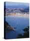 San Sebastian Bay at Night, Basque Country, Euskadi, Spain-Christian Kober-Premier Image Canvas