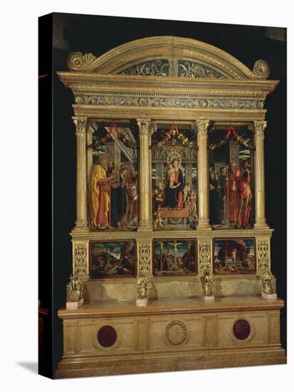 San Zeno Altarpiece, Ca 1456-1460-Andrea Mantegna-Premier Image Canvas