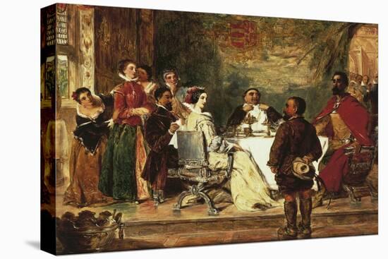 Sancho Panza Entertains Duke and Duchess-William Powell Frith-Premier Image Canvas