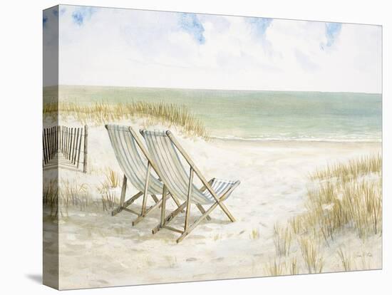 Sand Dunes and Sunshine-Arnie Fisk-Stretched Canvas