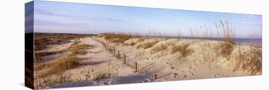Sand Dunes on the Beach, Anastasia State Recreation Area, St. Augustine, Florida, USA-null-Premier Image Canvas