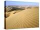 Sand Dunes Stretch into the Distance, in the Coastal Desert Bordering Ica, in Southern Peru-Andrew Watson-Premier Image Canvas