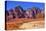 Sand Rock Formation, Wadi Rum, Valley of the Moon, Jordan.-William Perry-Premier Image Canvas