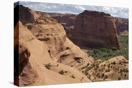 Sand Rock in Chelly Canyon in Navajo National Reserve, Arizona-null-Premier Image Canvas