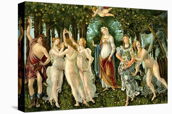Sandro Botticelli - 'Primavera'-Sandro Botticelli-Premier Image Canvas