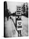 Sandwich Board Man Warns Us of Impending Doom-null-Premier Image Canvas