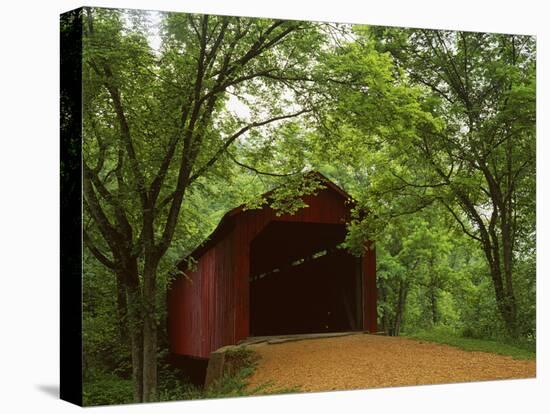 Sandy Creek Covered Bridge, Jefferson County, Missouri, USA-Charles Gurche-Premier Image Canvas