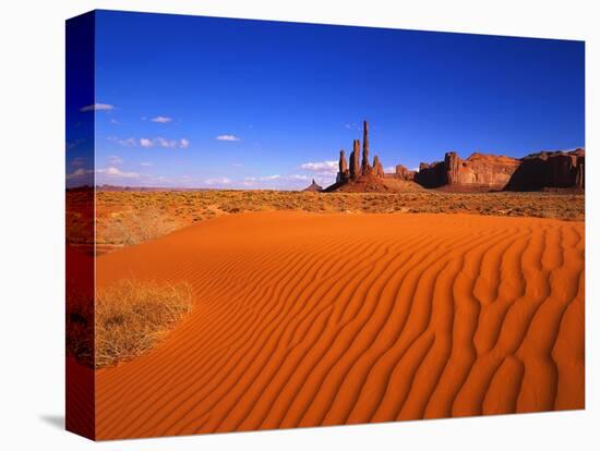 Sandy Landscape in Monument Valley-Robert Glusic-Premier Image Canvas