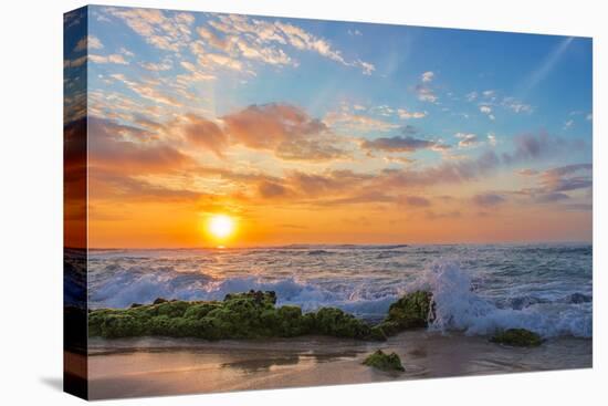 Sandy's Sunrise-Island Leigh-Premier Image Canvas