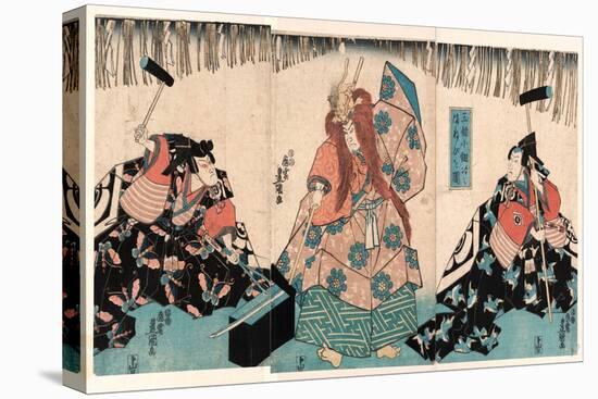 Sanjo Kokaji No Manebigoto Zu-Utagawa Kunisada-Premier Image Canvas