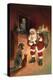 Santa and Family Pets-Hal Frenck-Premier Image Canvas