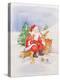 Santa and Friends-Diane Matthes-Premier Image Canvas