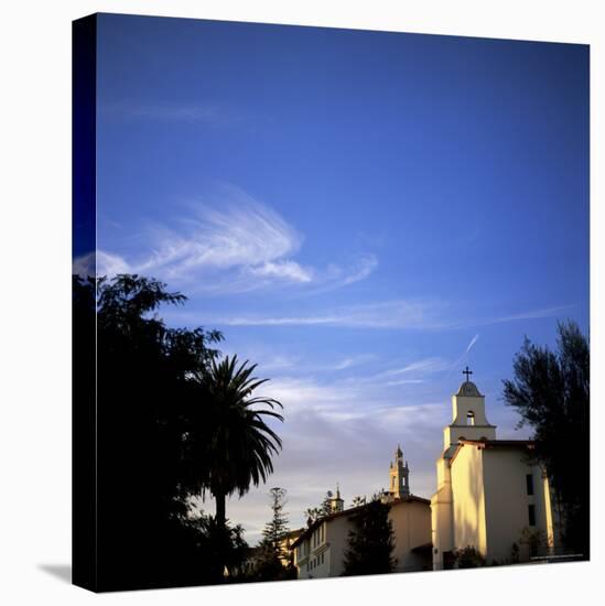 Santa Barbara Mission Founded in 1786, Santa Barbara, California-Aaron McCoy-Premier Image Canvas