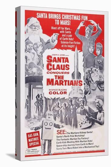 Santa Claus Conquers the Martians, 1964-null-Stretched Canvas