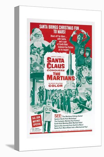 Santa Claus Conquers the Martians-null-Stretched Canvas