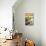 Santa Cruz, California - Woody and Lighthouse-Lantern Press-Stretched Canvas displayed on a wall