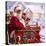 Santa Delivering-The Macneil Studio-Premier Image Canvas