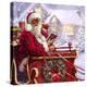 Santa Delivering-The Macneil Studio-Premier Image Canvas