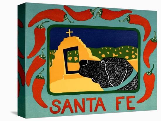 Santa Fe Black-Stephen Huneck-Premier Image Canvas