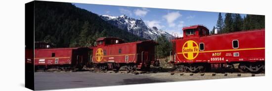 Santa Fe Railroad, Shasta-Trinity National Forest, California, USA-null-Premier Image Canvas