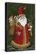 Santa Holding Toys and Stockings-Beverly Johnston-Premier Image Canvas