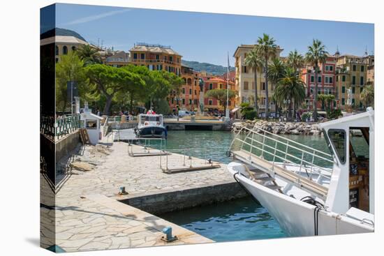 Santa Margherita Ligure Harbour, Genova (Genoa), Liguria, Italy, Europe-Frank Fell-Premier Image Canvas