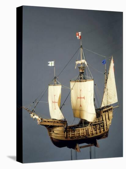 Santa Maria, Christopher Columbus' Caravel, model-null-Premier Image Canvas