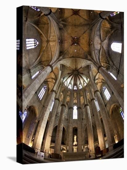 Santa Maria Del Mar Church, Barri Gotic, Barcelona, Spain-Jon Arnold-Premier Image Canvas