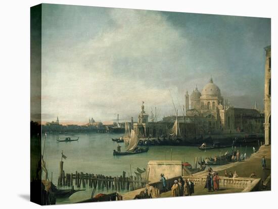 Santa Maria Della Salute Church and Customs House, Venice, Italy, 1726-28-Canaletto-Premier Image Canvas