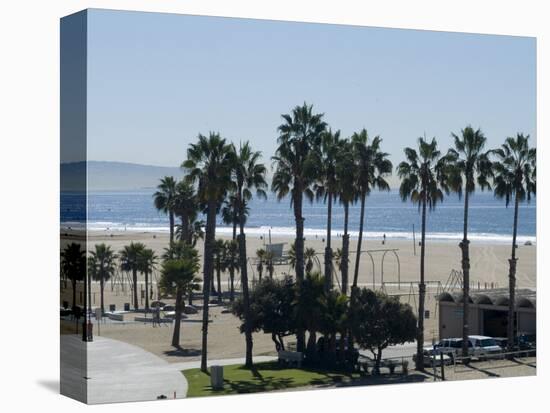 Santa Monica Beach, Santa Monica, California, USA-Ethel Davies-Premier Image Canvas