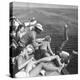 Santa Monica Life Guard's Party Aboard Boat-Peter Stackpole-Premier Image Canvas