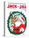 Santa & Reindeer - Jack and Jill, December 1956-Ann Eshner-Premier Image Canvas