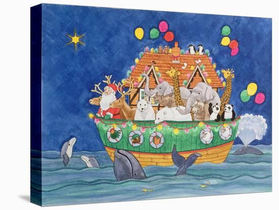 Santa's Ark-Linda Benton-Premier Image Canvas