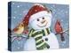 Santa Snowman-William Vanderdasson-Premier Image Canvas