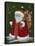 Santa with a Sack of Toys-Beverly Johnston-Premier Image Canvas