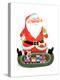 Santa with Train - Jack & Jill-Jack Weaver-Premier Image Canvas