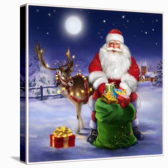 Santa-Art House Design-Premier Image Canvas