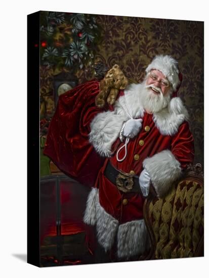 Santa-Santa’s Workshop-Premier Image Canvas