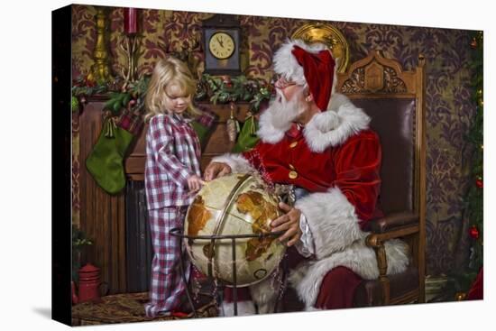 Santa-Santa’s Workshop-Premier Image Canvas