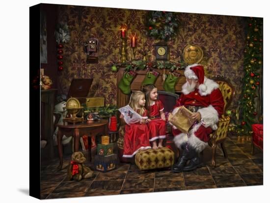 Santa-Santa’s Workshop-Premier Image Canvas