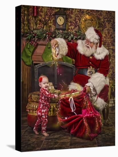 Santa-Santa’s Workshop-Premier Image Canvas