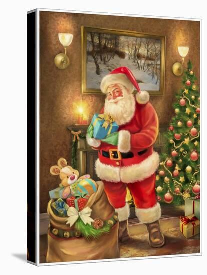 Santa-Art House Design-Premier Image Canvas