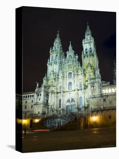 Santiago Cathedral on the Plaza Do Obradoiro, Santiago De Compostela, Galicia, Spain-R H Productions-Premier Image Canvas