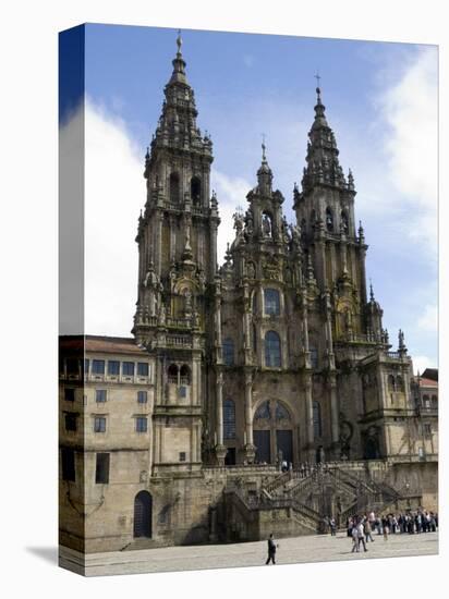 Santiago Cathedral on the Plaza Do Obradoiro, Santiago De Compostela, Spain-R H Productions-Premier Image Canvas